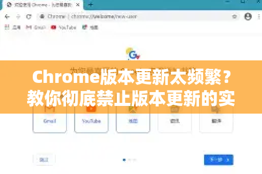 Chrome版本更新太频繁？教你彻底禁止版本更新的实用技巧