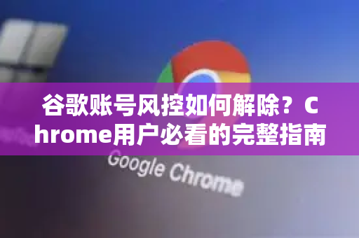 谷歌账号风控如何解除？Chrome用户必看的完整指南-第1张图片-[Chrome] Google下载-谷歌中国官网2026最新版