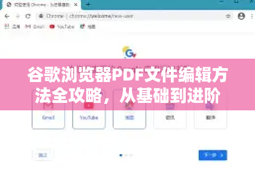 谷歌浏览器PDF文件编辑方法全攻略，从基础到进阶