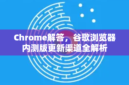 Chrome解答，谷歌浏览器内测版更新渠道全解析