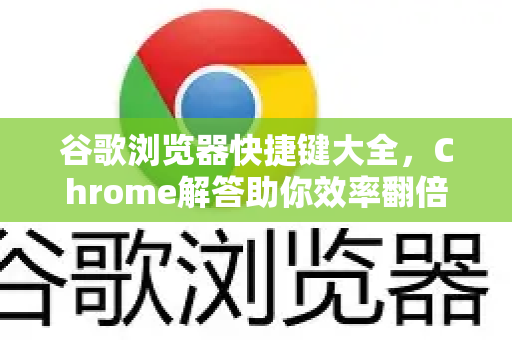 谷歌浏览器快捷键大全，Chrome解答助你效率翻倍