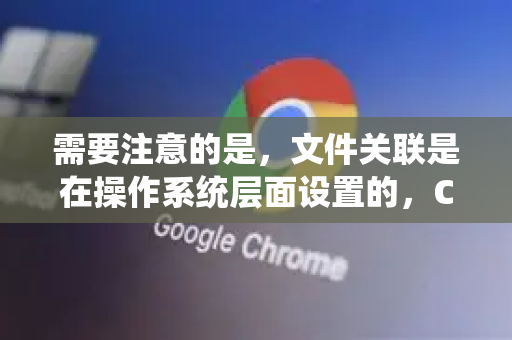 需要注意的是，文件关联是在操作系统层面设置的，Chrome本身没有一个总开关。你需要根据你的操作系统（Windows 或 macOS）进行设置-第1张图片-[Chrome] Google下载-谷歌中国官网2026最新版