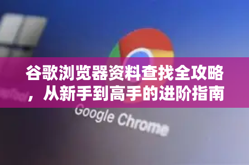 谷歌浏览器资料查找全攻略，从新手到高手的进阶指南