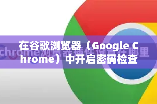 在谷歌浏览器（Google Chrome）中开启密码检查功能可以帮助您监控已保存的密码是否安全。以下是开启步骤