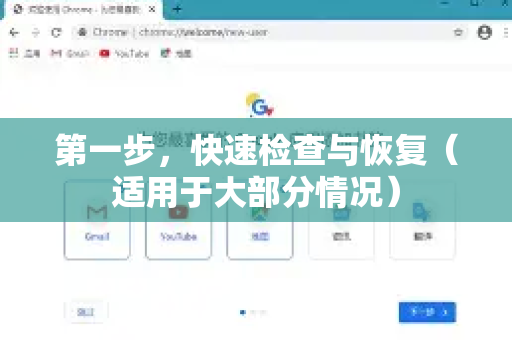 第一步，快速检查与恢复（适用于大部分情况）